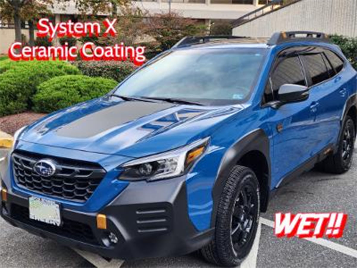 Certified SystemX Ceramic Coating Installers In Maryland